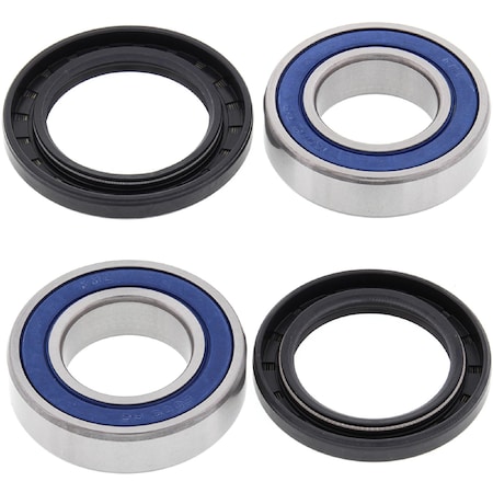 All Balls Racing 25-1102 Front Wheel Bearing Kit Compatible with/Replacement for Kawasaki ZRX 1200 R (ZR 1200A) 2001-2005, ZRX 1100 (ZR 1100C) 1999-2000